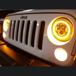 Jeep Wrangler JK - RAX LED Headlights