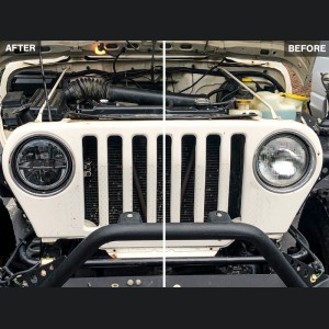 Jeep Wrangler JK - RAX LED Headlights