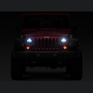 Jeep Wrangler JK - RAX LED Headlights