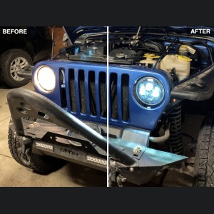 Jeep Wrangler JK - RAX LED Headlights