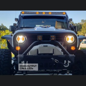 Jeep Wrangler JK - RAX LED Headlights