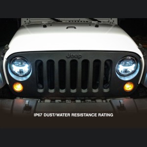 Jeep Wrangler JK - RAX LED Headlights