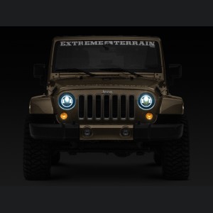 Jeep Wrangler JK - RAX LED Headlights