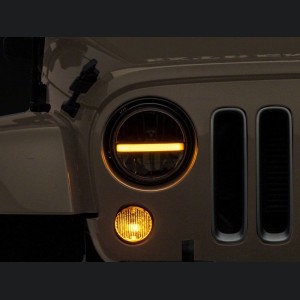 Jeep Wrangler JK - RAX LED Headlights