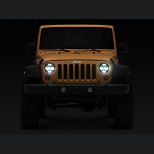 Jeep Wrangler JK - RAX LED Headlights