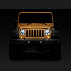 Jeep Wrangler JK - RAX LED Headlights