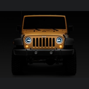 Jeep Wrangler JK - RAX LED Headlights