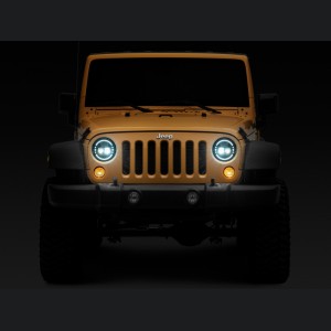 Jeep Wrangler JK - RAX LED Headlights