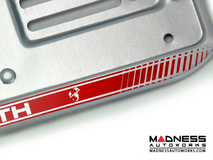 European License Plate Mounting Frame OFFICINE ABARTH (36 x 11cm