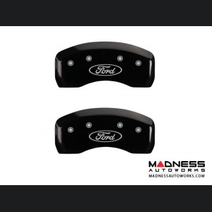 Ford Focus 2011-2015 - Ford Logo - Caliper Covers by MGP - Black