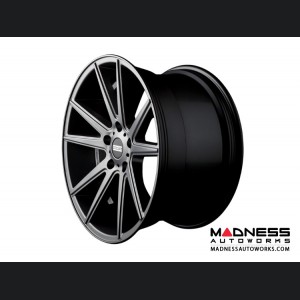 Acura RSX Custom Wheels by Fondmetal - Matte Titanium