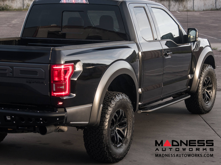 Ford Raptor and Super Duty Series ADD Lite Side Steps by Addictive Desert Designs - Supercab - 2017 