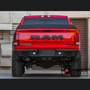 Dodge Ram Rebel Stealth Rear Bumper w/ Backup Sensor Cutouts
