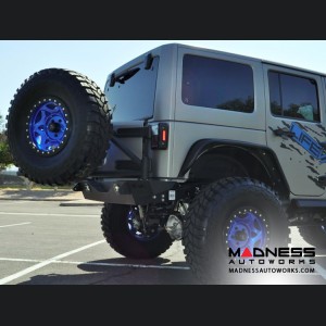 Jeep Wrangler JK Hinged Stealth Fighter Tire Carrier by Addictive Desert Designs - 2007+