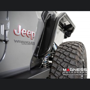 Jeep Wrangler JL Tube Fenders - Stealth Fighter - Front - with Turn Signal / Running Lights