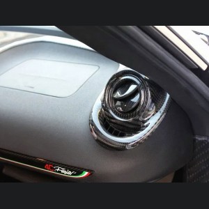 Alfa Romeo 4C Carbon Fiber A/C Vent Trim Set - Coupe