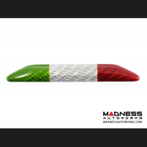 Alfa Romeo 4C Steering Wheel Trim - Carbon Fiber - Steering Wheel Badge - Italian Theme 