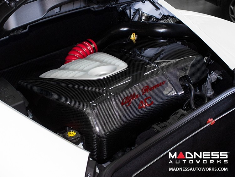 Alfa Romeo 4C Carbon Fiber Engine Cover 