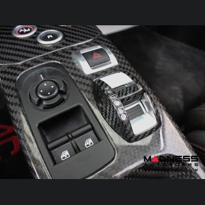 Alfa Romeo 4C Gear Selector Switch Cover - Carbon Fiber