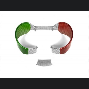 Alfa Romeo Giulia Instrument Cluster Cover - Carbon Fiber - Non-QV Model - Italian Theme