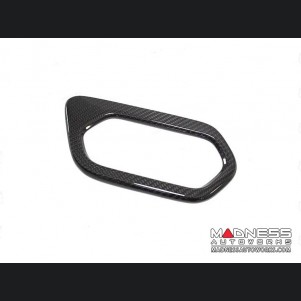 Alfa Romeo Giulia Front Sensor Frame Cover - Carbon Fiber - Quadrifoglio