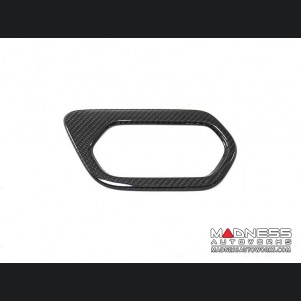 Alfa Romeo Giulia Front Sensor Frame Cover - Carbon Fiber - Quadrifoglio