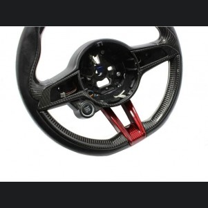 Alfa Romeo Giulia Steering Wheel Trim - Carbon Fiber - Side Cover Set - QV Model