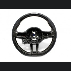 Alfa Romeo Giulia Steering Wheel Trim - Carbon Fiber - Side Cover Set - QV Model