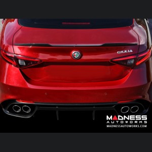 Alfa Romeo Giulia Trunk Spoiler - Carbon Fiber - QV Style 