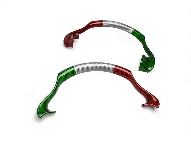 Alfa Romeo Stelvio Steering Wheel Trim - Carbon Fiber - Upper Trim Piece - Italian Theme - QV Model