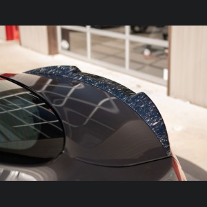 Alfa Romeo Giulia Trunk Spoiler - Carbon Fiber - QV Style - Feroce Carbon - Forged Carbon