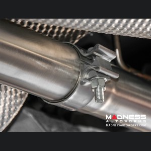 Dodge Hornet Performance Exhaust - 2.0L - MADNESS - Carbon FIber Tips