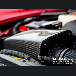 Alfa Romeo Giulia Cold Air Intake - MAXFlow Carbon Fiber Intake System w/ BMC Twin Air Conical Filter - Scratch & Dent