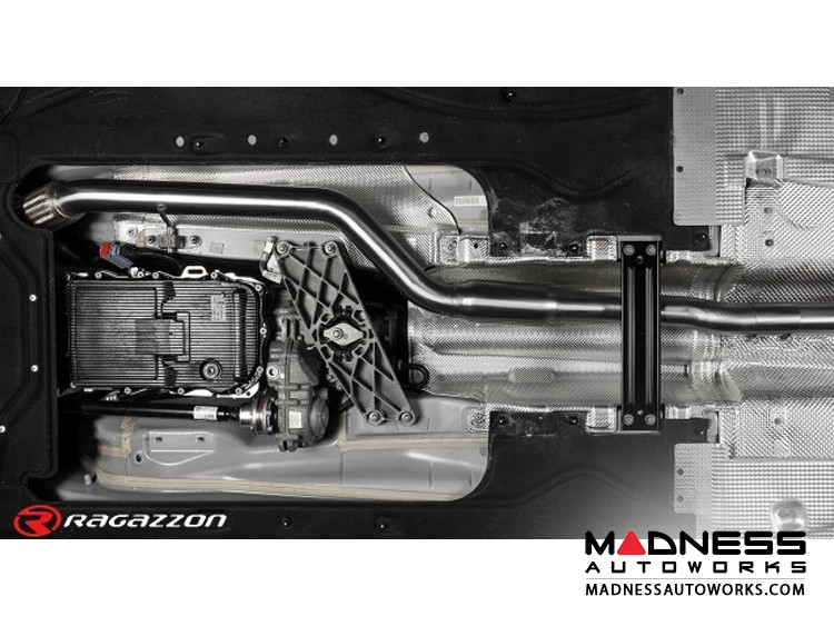 Alfa Romeo Giulia Performance Exhaust - 2.0L - Ragazzon - Center Section - Resonated