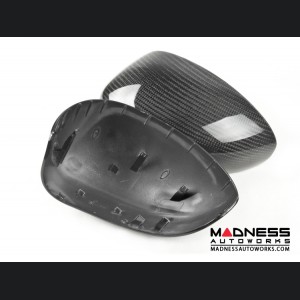 Alfa Romeo 4C Mirror Covers - Carbon Fiber - Full Replacements - MADNESS 