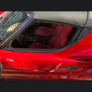 Alfa Romeo 4C Carbon Fiber External Window Door Lower Frame Trim Kit
