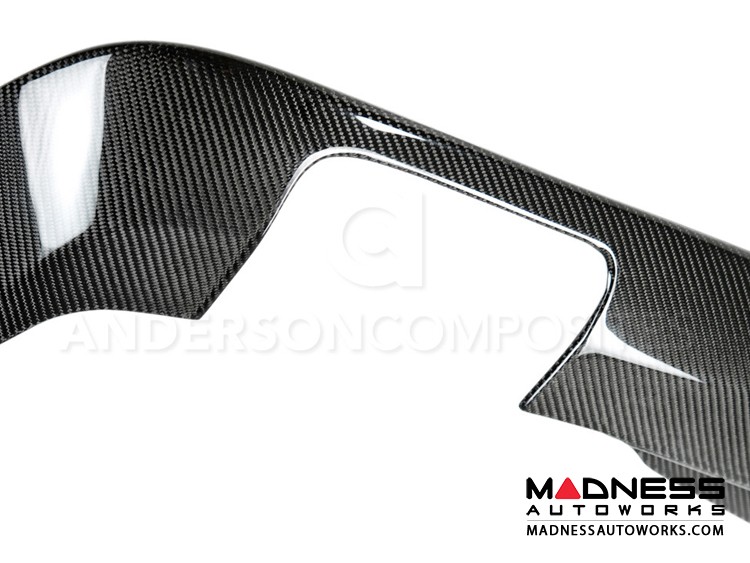 Dodge Challenger Lower Rear Lip by Anderson Composites - Carbon Fiber 