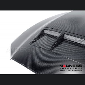 Ford Mustang Shelby GT500 Type TS Hood by Anderson Composites - Carbon Fiber 