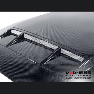 Ford Mustang Shelby GT500 Type TS Hood by Anderson Composites - Carbon Fiber 