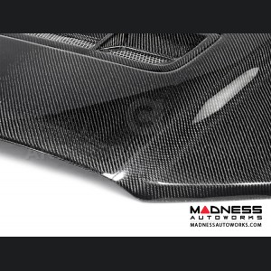 Ford Mustang Shelby GT500 GT Style Hood by Anderson Composites - Carbon Fiber 