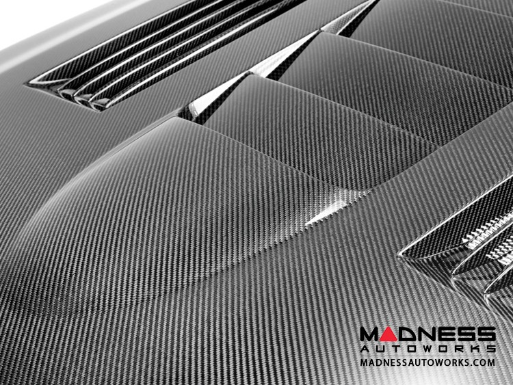 Ford Mustang Type SS  Hood by Anderson Composites - Carbon Fiber