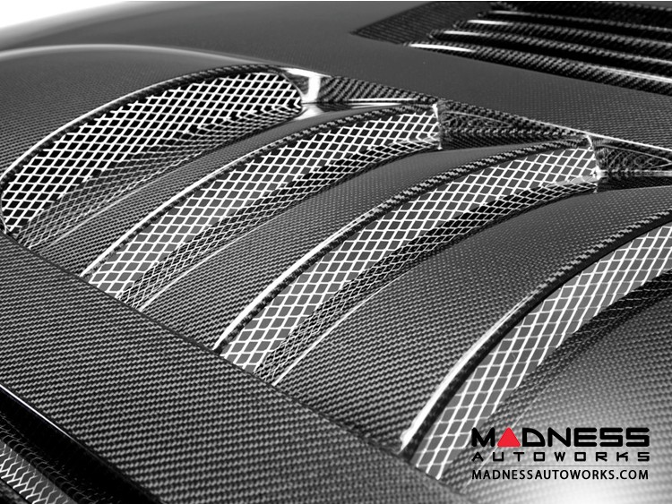Ford Mustang Type SS  Hood by Anderson Composites - Carbon Fiber