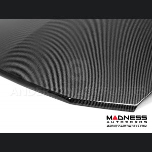 Ford Mustang OEM Style Hood by Anderson Composites - Carbon Fiber 