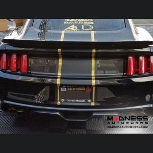 Ford Mustang Type ARQ Rear Diffuser by Anderson Composites -  Carbon Fiber - Quad Tip