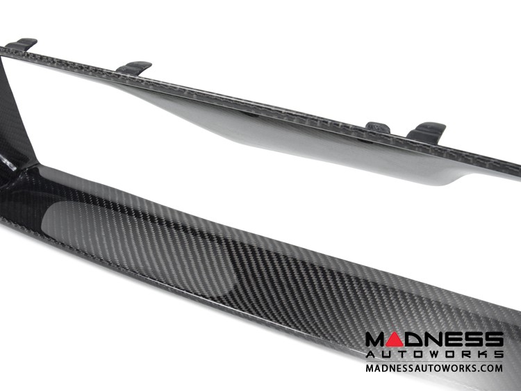 Ford Mustang Shelby GT500 Front Upper Grille by Anderson Composites - Carbon Fiber - Without Cobra Emblem