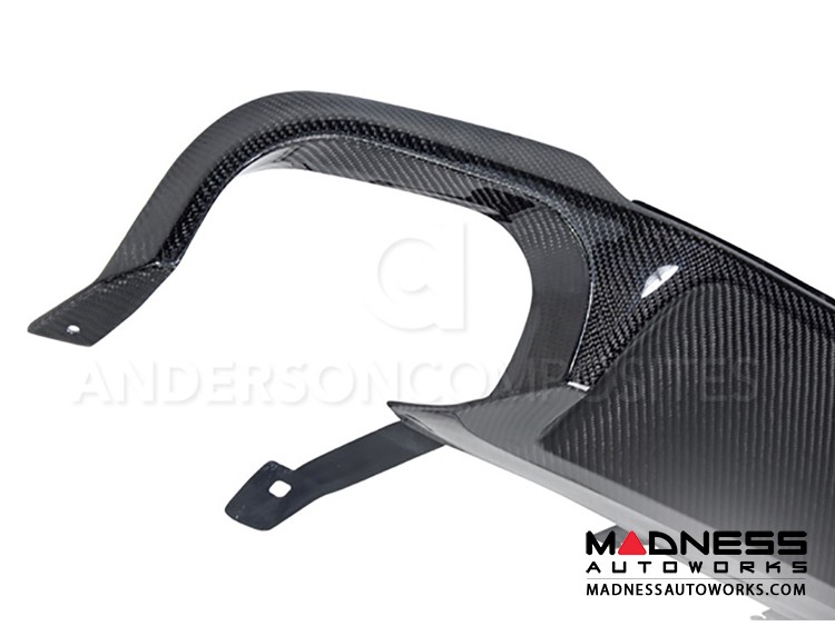 Ford Mustang Shelby GT500 Rear Diffuser/ Valence by Anderson Composites - Carbon Fiber