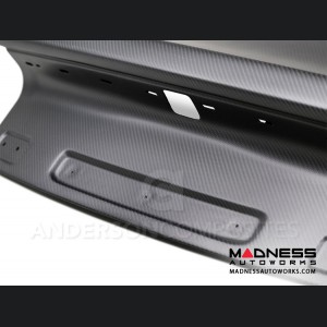 Ford Mustang Type OE Trunk Decklid by Anderson Composites - Dry Carbon Fiber