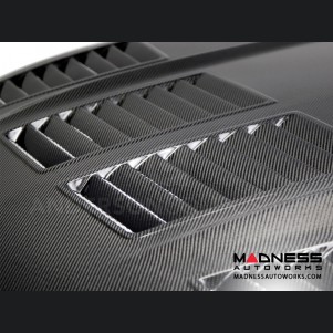 Ford Mustang Type TW Hood by Anderson Composites - Carbon Fiber - Double Sided