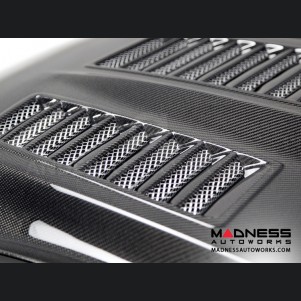 Ford Mustang Type TW Hood by Anderson Composites - Carbon Fiber - Double Sided