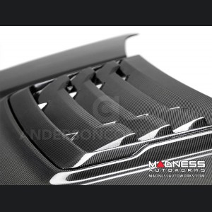 Ford Raptor Carbon Fiber Hood - OE Style - Gloss by Anderson Composites 